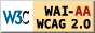 Logo WAI AA